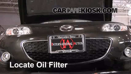 Oil & Filter Change Mazda MX-5 Miata (2006-2015) - 2011 Mazda MX-5